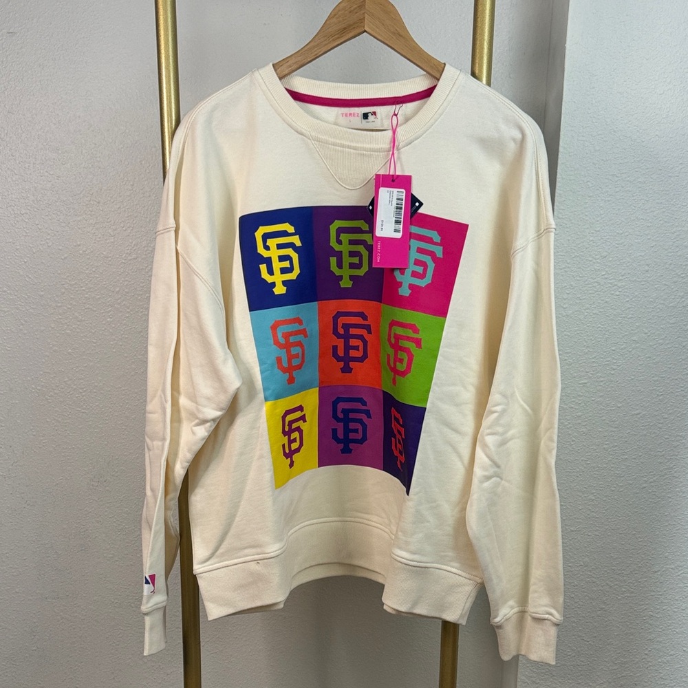 NWT Womens San Francisco Giants Crewneck Pullover